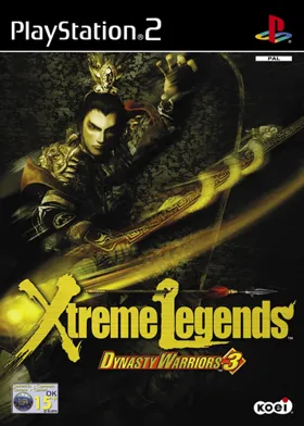 Dynasty Warriors 3 - Xtreme Legends box cover front